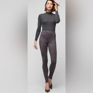 Vegan Suede WHBM® Runway Legging